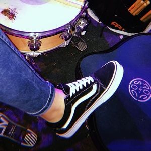 Old Skool Vans WORN ONE TIME